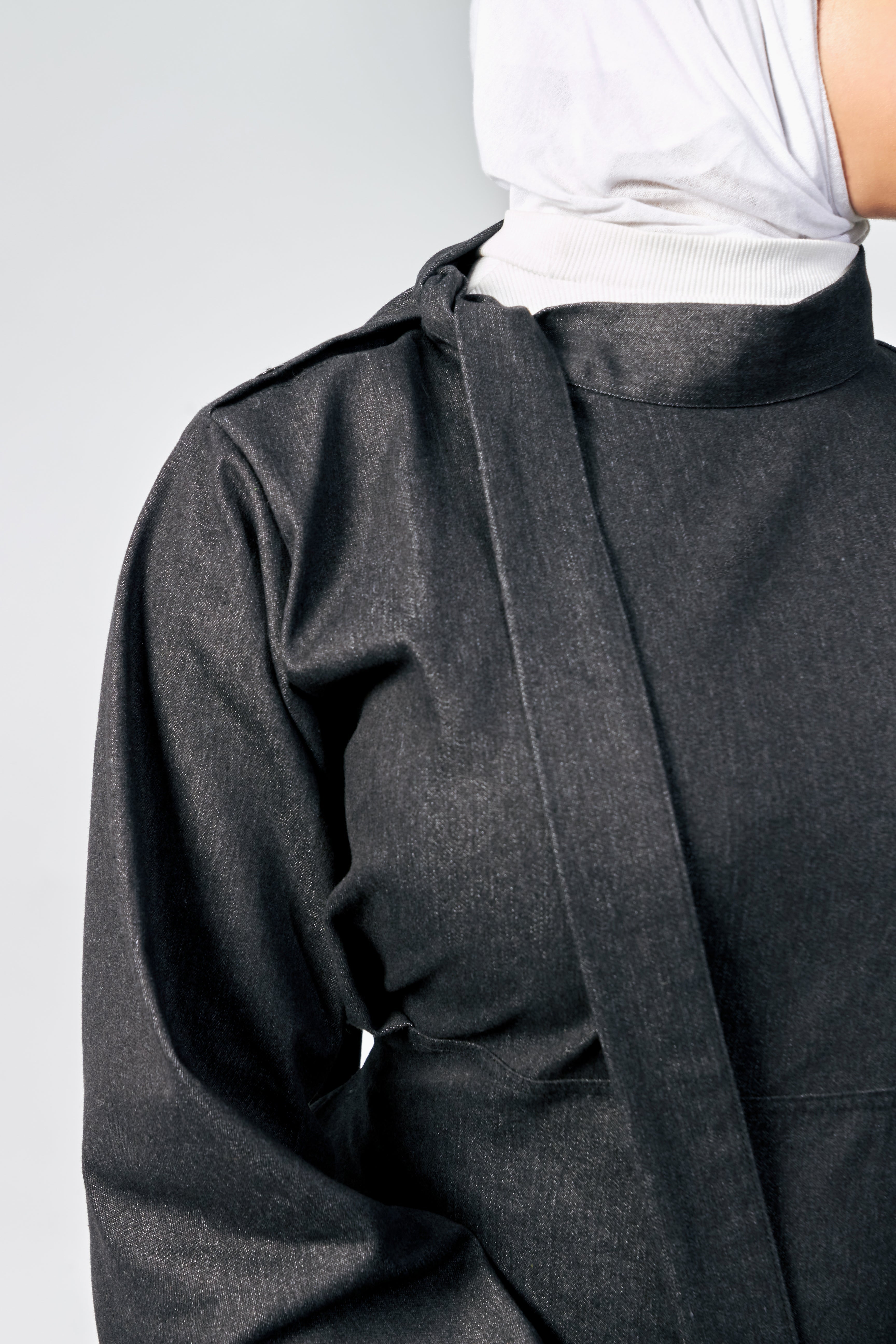 Classic maxi denim dress