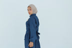 Classic maxi denim dress