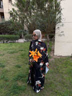 Peony abaya