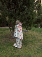 Peony abaya