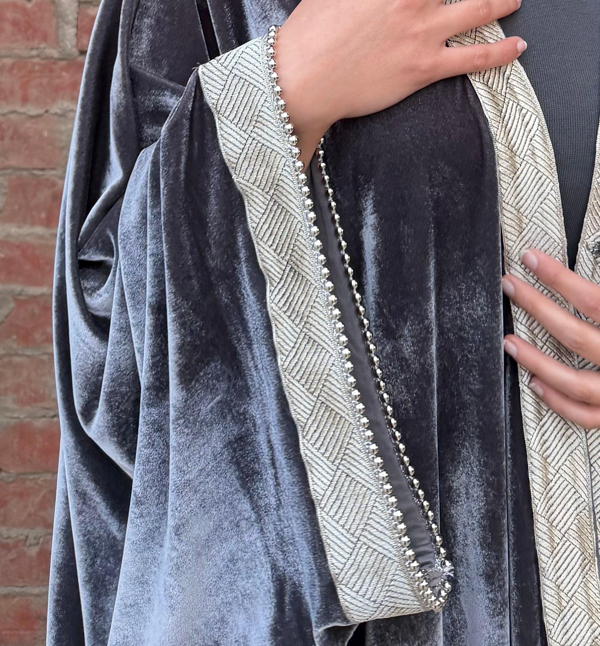 Ru’s velvet kaftan