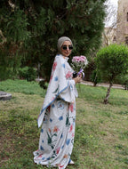 Peony abaya