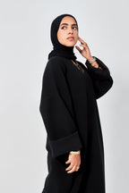 Wool dress in Black