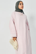Wool dress in Pink
