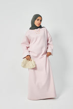 Wool dress in Pink